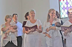 choir babes 24 April Easter Day