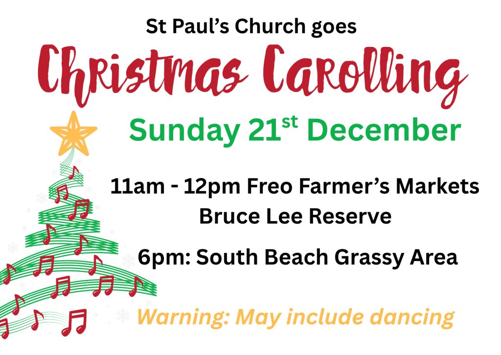 Christmas Carolling 2025