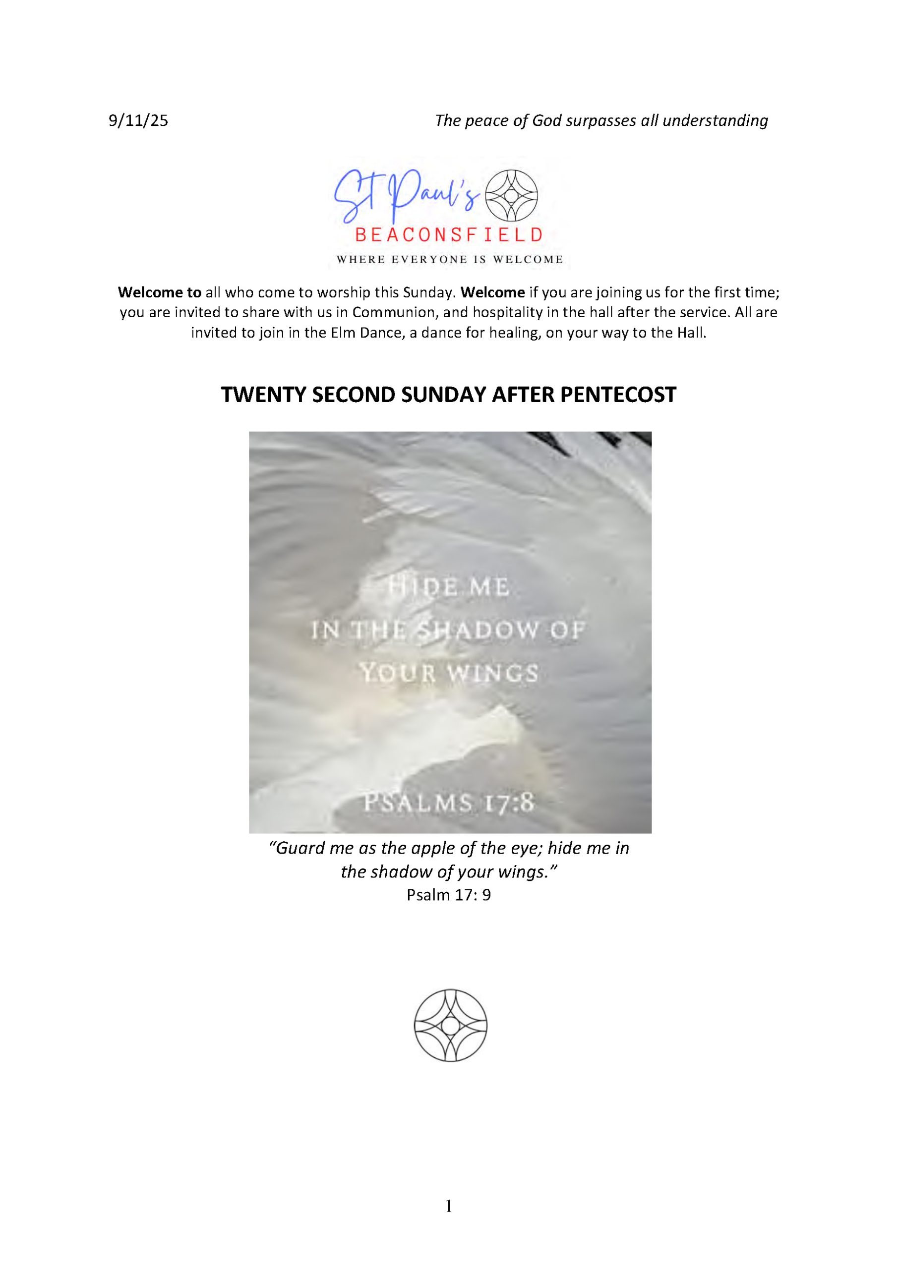 Pew Sheet - 9 November 2025