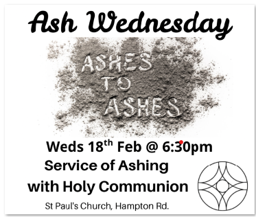 Ash Wednesday 2026