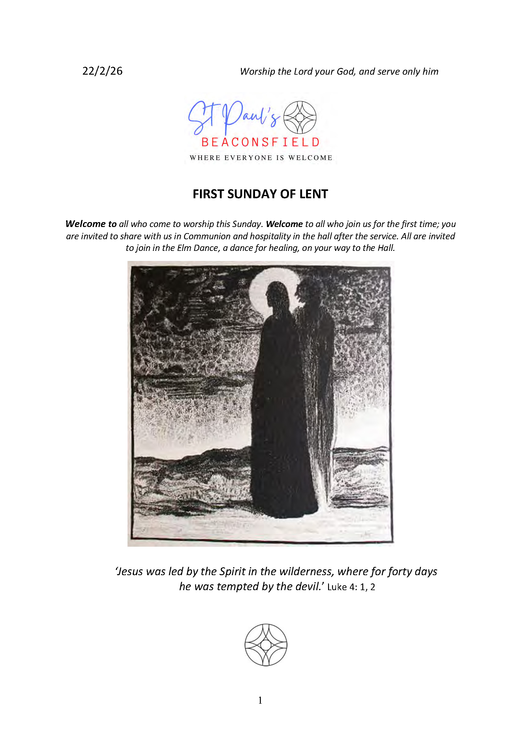 Pew Sheet - 22 February 2026