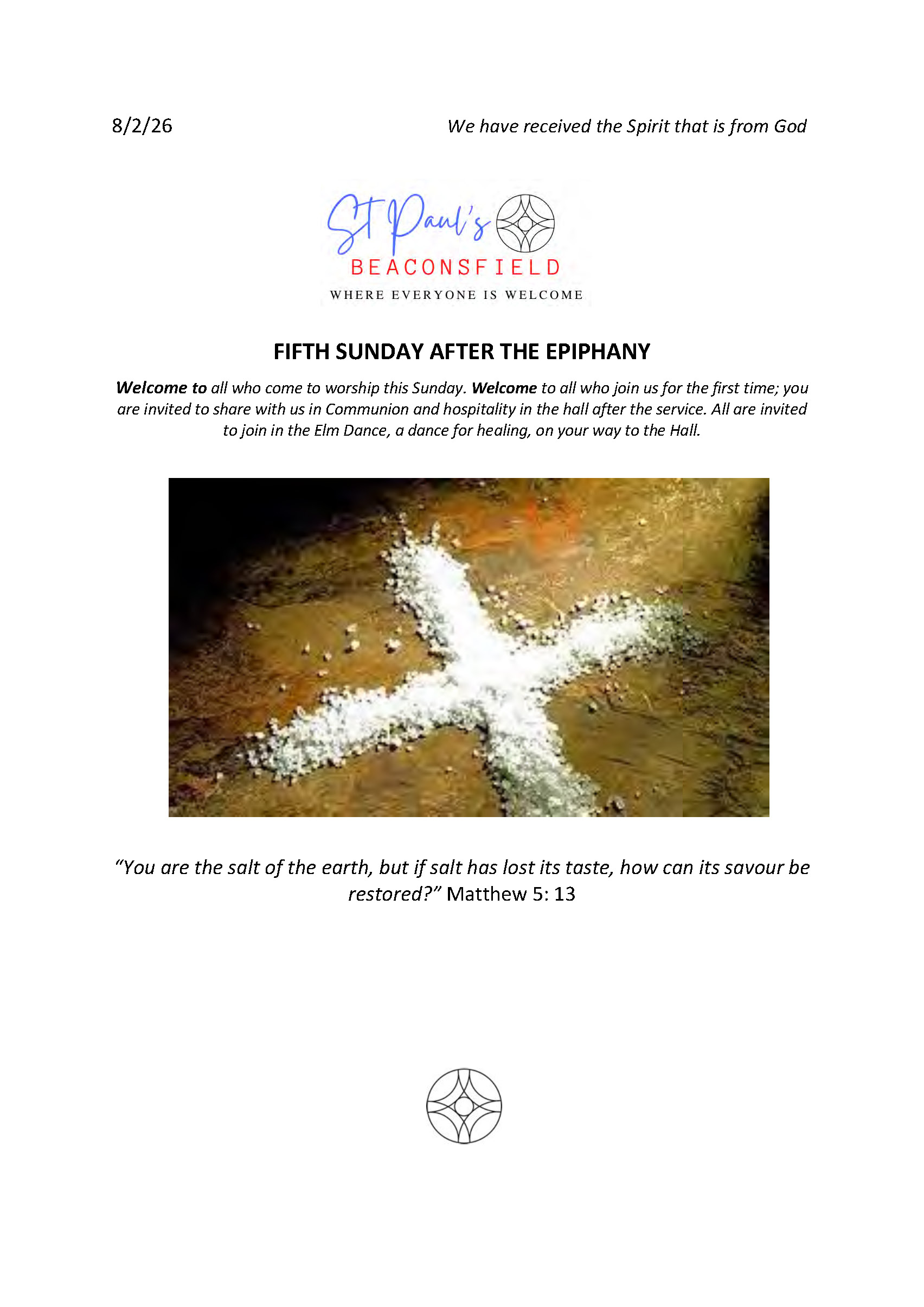 Pew Sheet - 8 February 2026